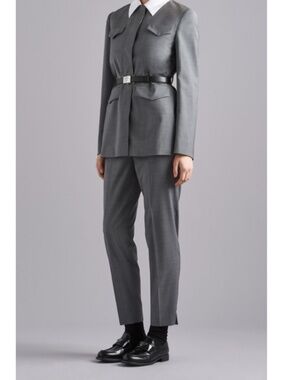 NWOT Prada Virgin Wool Tapered Suit Trouser Pant - Size 50 / XXL